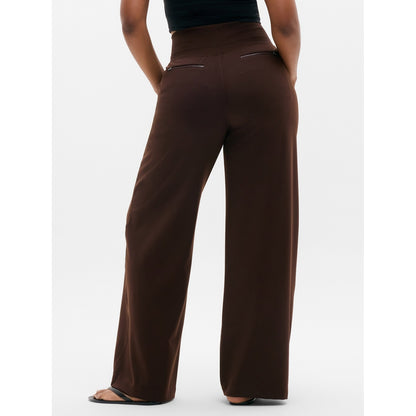 Women's Venice High Rise Track Stripe Wide Leg Pant