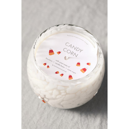 Mystic Confetti Icon Candy Corn Glass Candle by Anthropologie