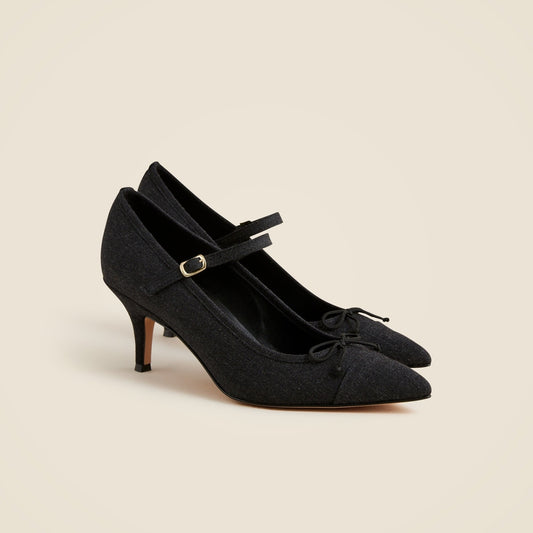 Made-in-Italy Colette cap-toe pumps