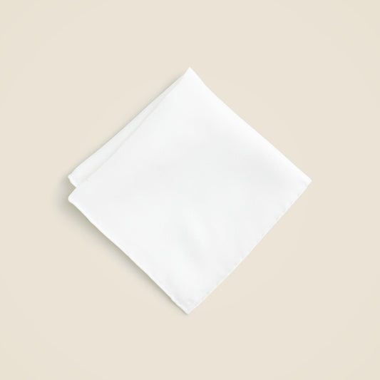 English silk pocket square