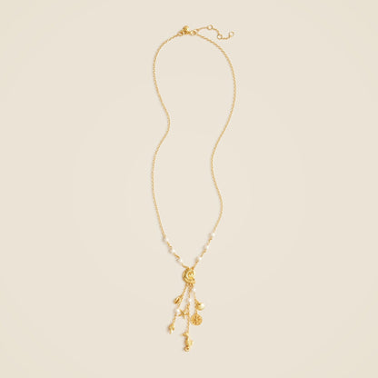 Nautical charm necklace