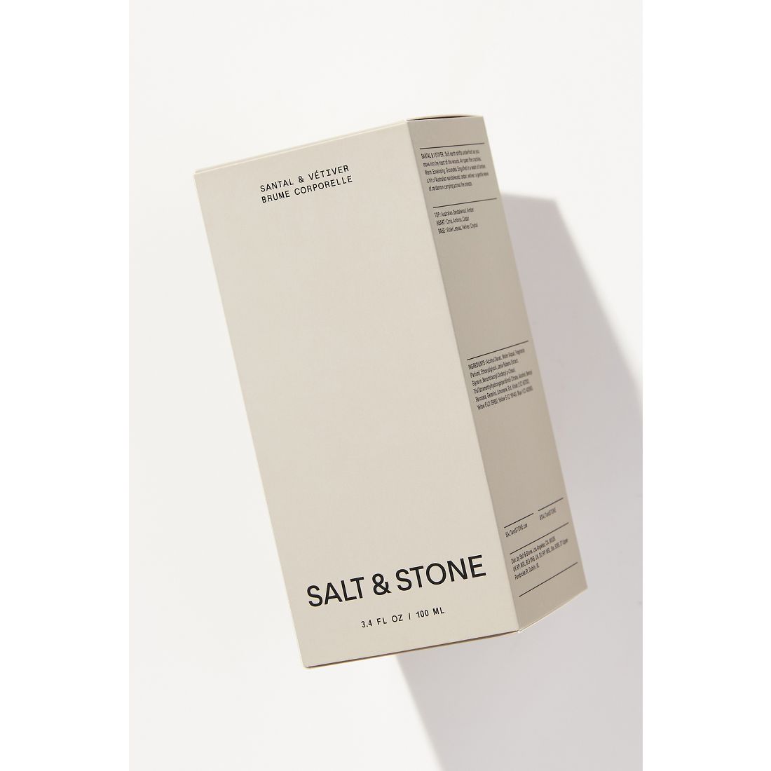 Santal & Vetiver Body Mist by SALT & STONE