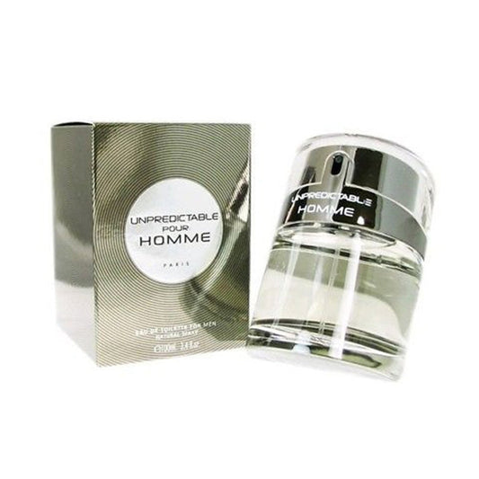 Unpredictable Homme for Men Eau de Toilette Spray 3.4 oz