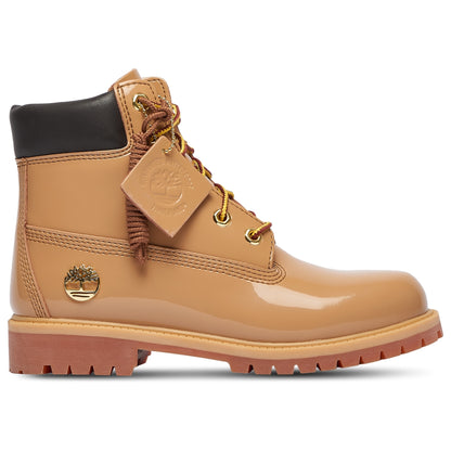 Timberland Boys Premium 6" Waterproof Patent Leather Boots
