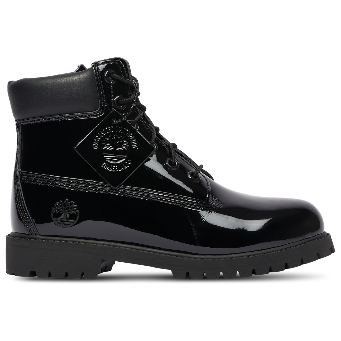 Timberland Boys Premium 6" Waterproof Patent Leather Boots