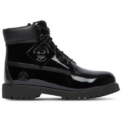 Timberland Boys Premium 6" Waterproof Patent Leather Boots
