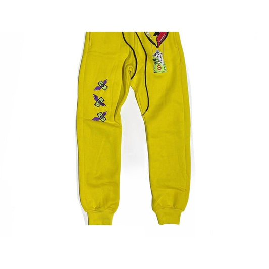 Men's What The Air Jogger In Yellow/red
