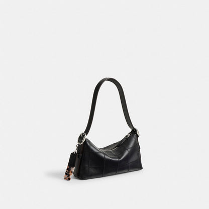 Coach Alter/Ego Small Slouchy Shoulder Bag In Checkerboard Upcrafted Leather