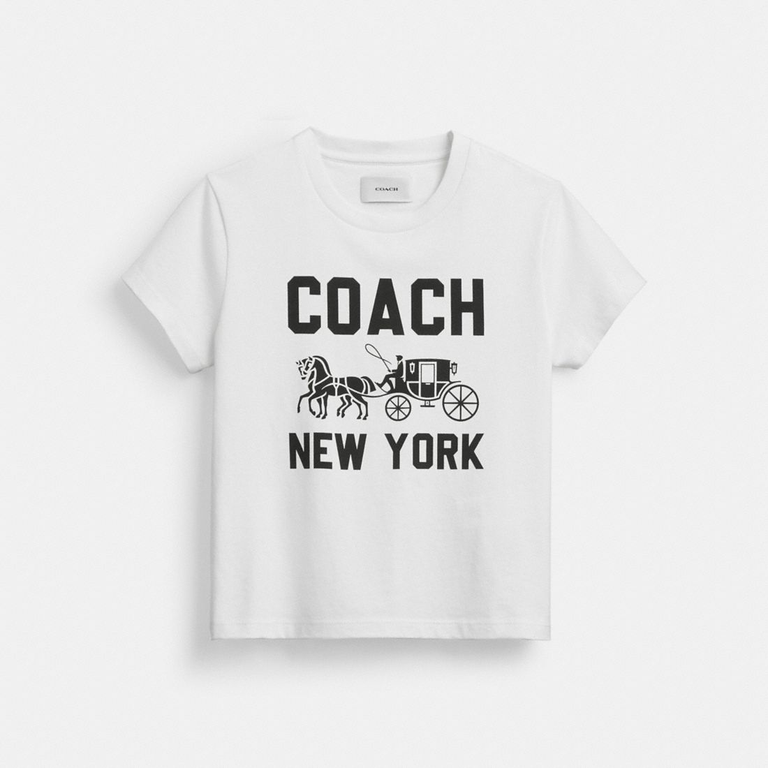 Coach Horse And Carriage T Shirt In Organic Cotton