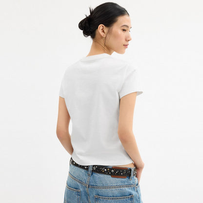 Coach Horse And Carriage T Shirt In Organic Cotton