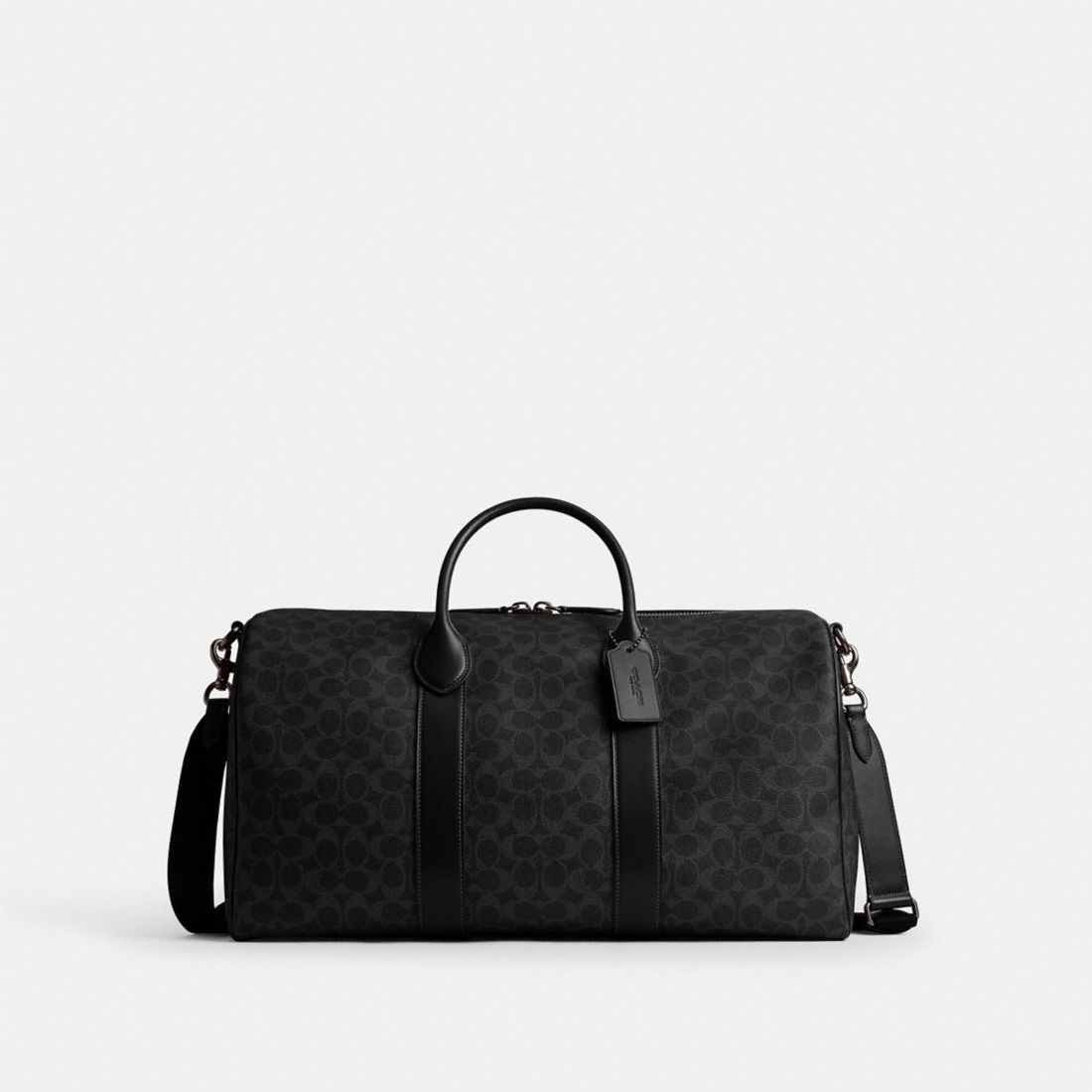 Coach Compass Bag 50 In Signature Canvas