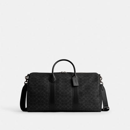 Coach Compass Bag 50 In Signature Canvas