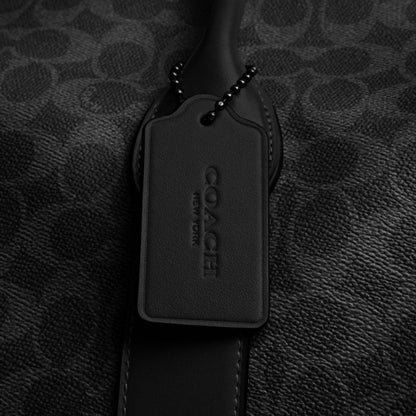 Coach Compass Bag 50 In Signature Canvas