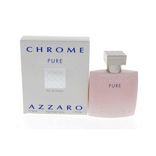 Azzaro Chrome Pure for Men Eau de Toilette Spray 1.7 oz