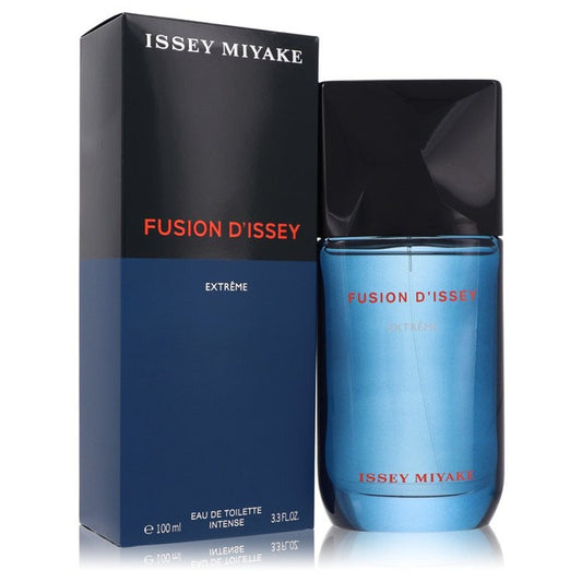 2pcs Combo Fusion D'issey Extreme by Issey Miyake Eau De Toilette Intense Spray 3.3 oz Men