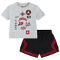 Boys Infant Jordan Dynasty Patch T-Shirt Shorts Set