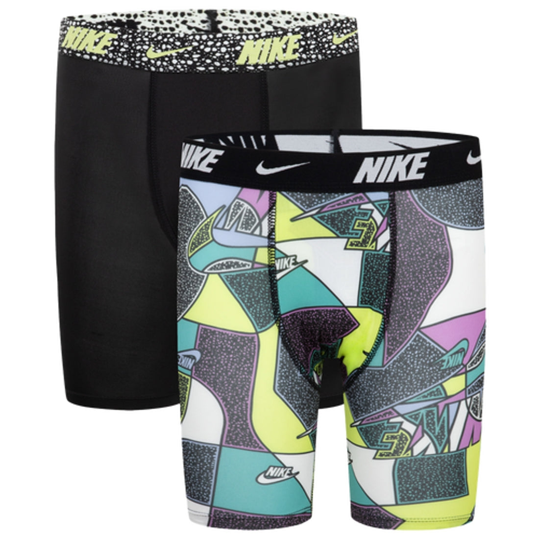 Boys Nike Nike Printed Boxer Briefs 2 Pack