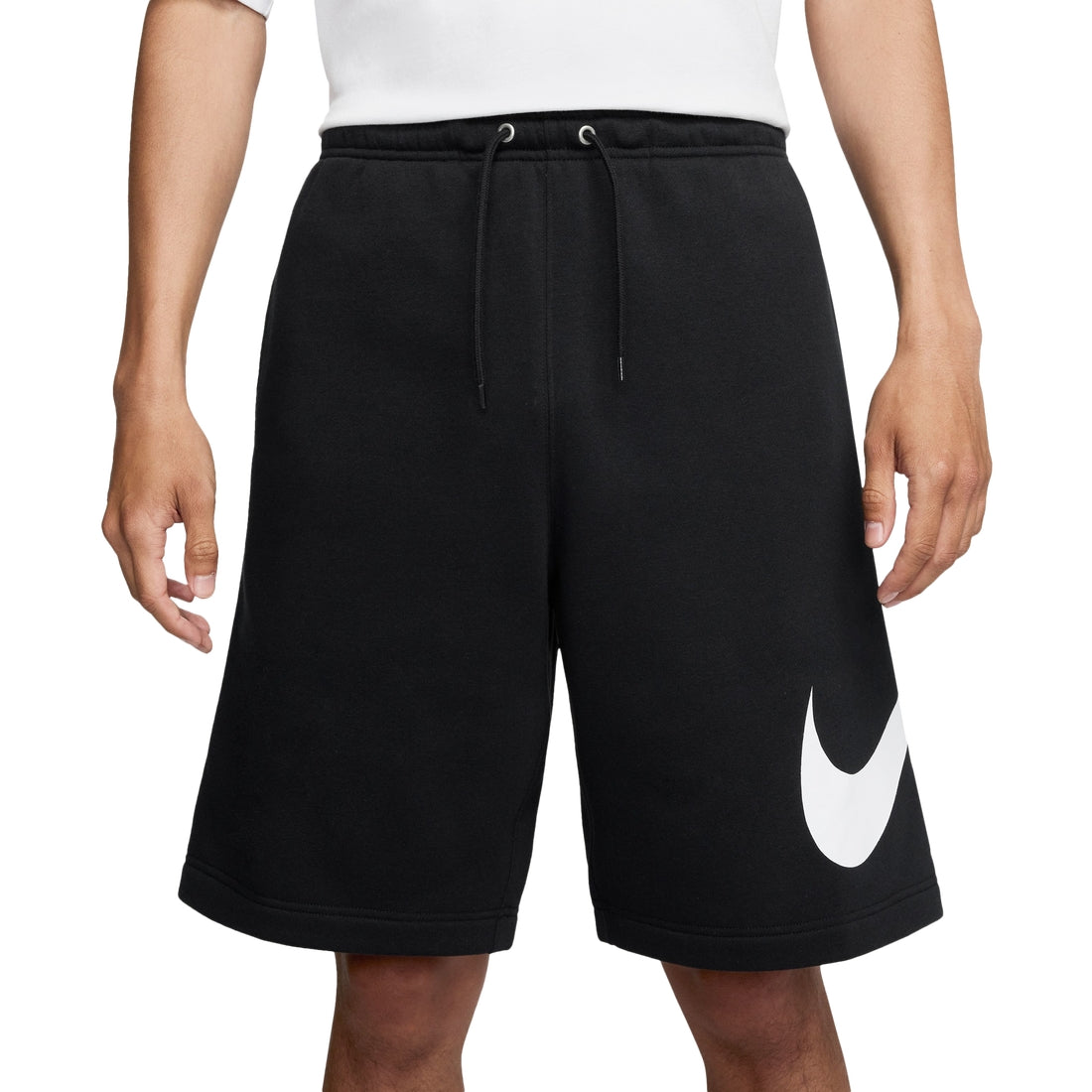Nike Mens Solo Swoosh Fleece Shorts