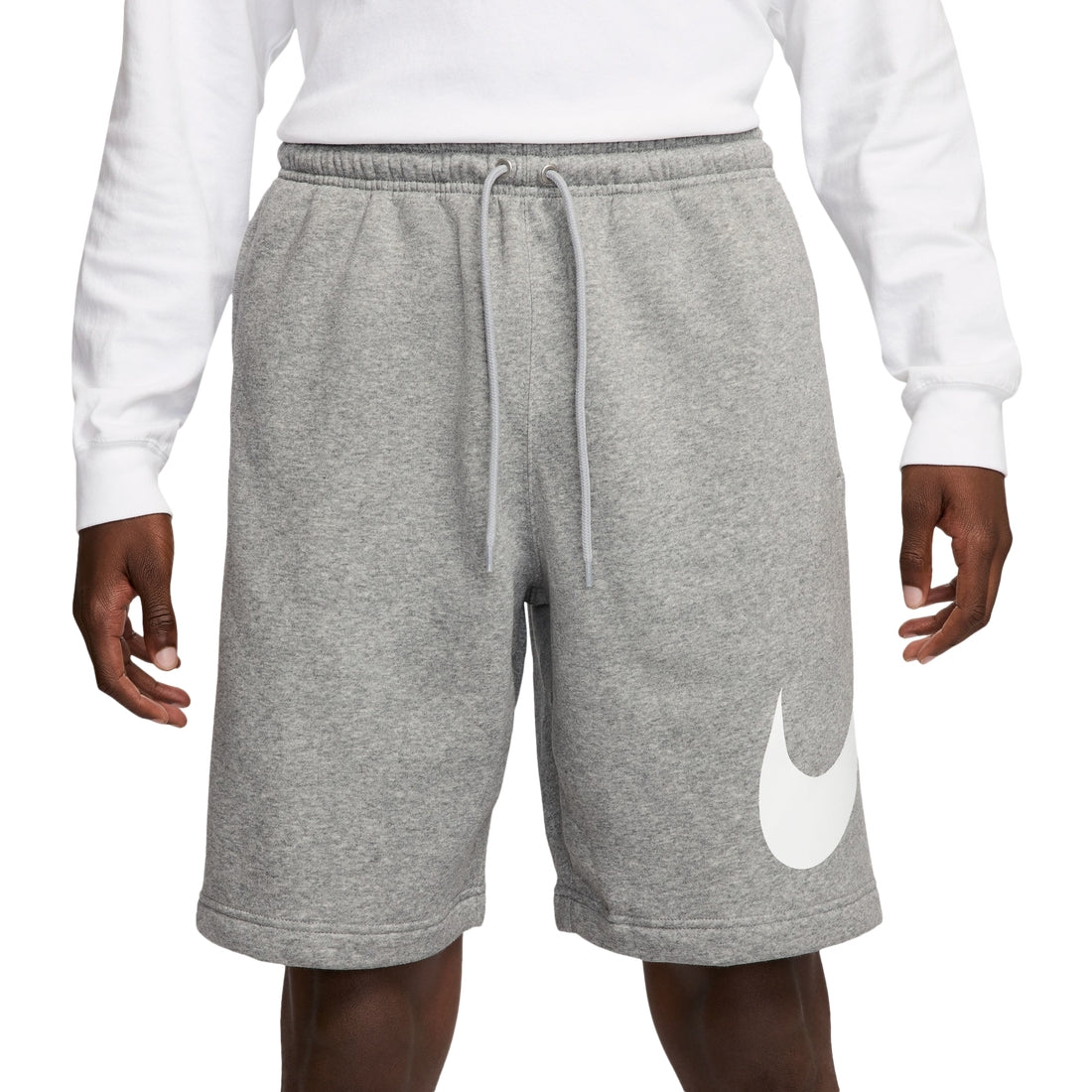 Nike Mens Solo Swoosh Fleece Shorts