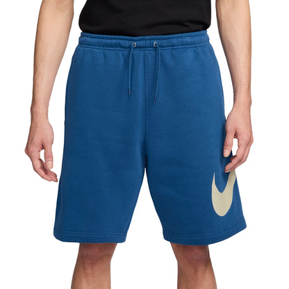 Nike Mens Solo Swoosh Fleece Shorts