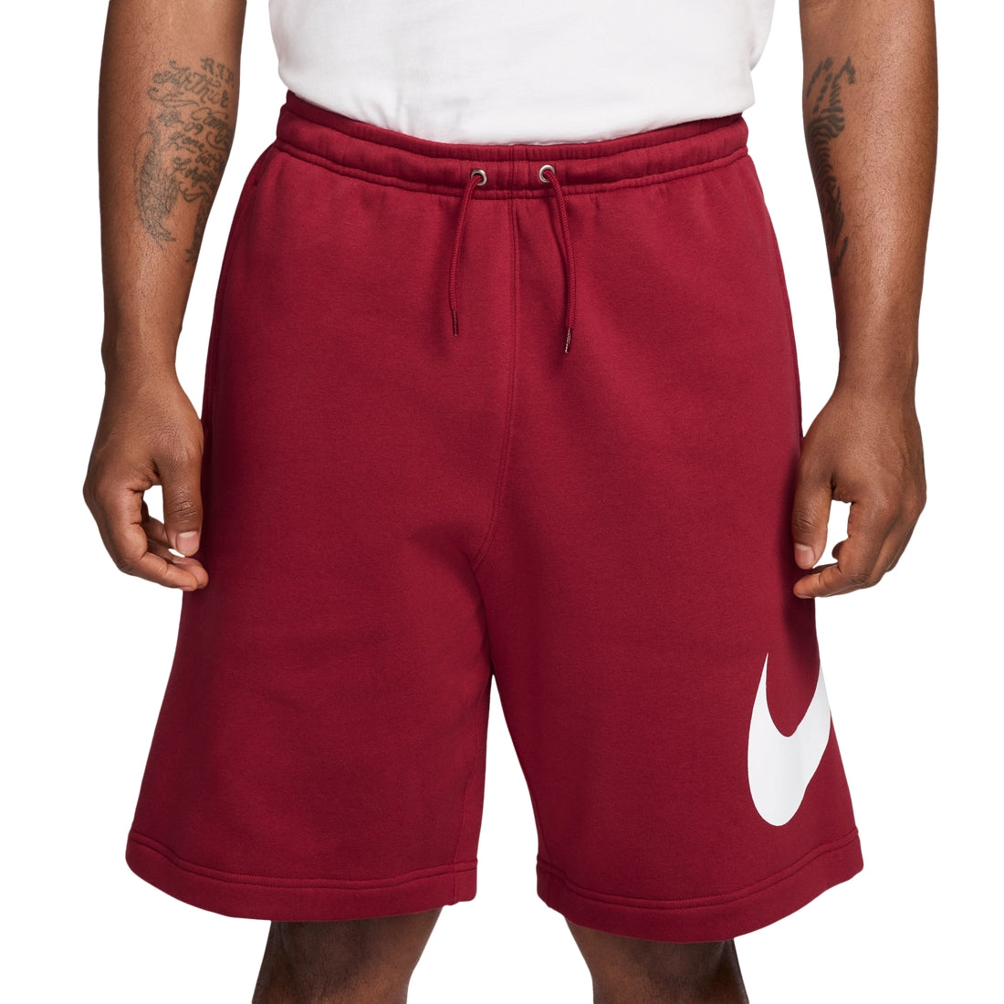 Nike Mens Solo Swoosh Fleece Shorts