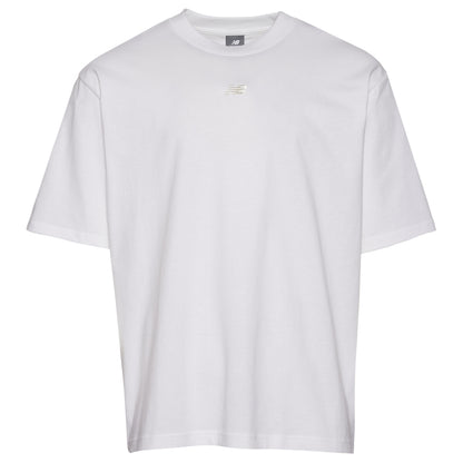 New Balance Mens Oversized Center Chest Emblem Tonal T-Shirt
