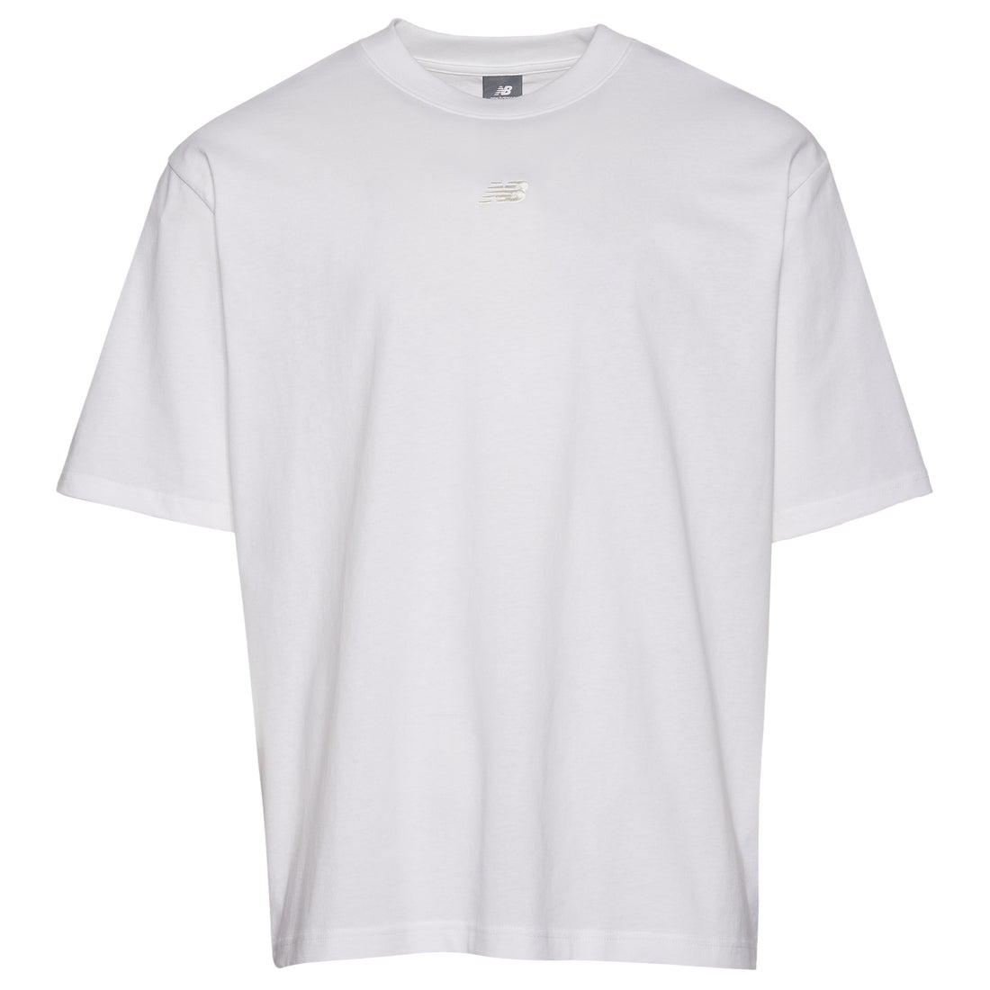 New Balance Mens Oversized Center Chest Emblem Tonal T-Shirt