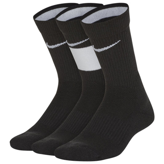 Boys Nike Nike 3 Pack Elite Crew Socks